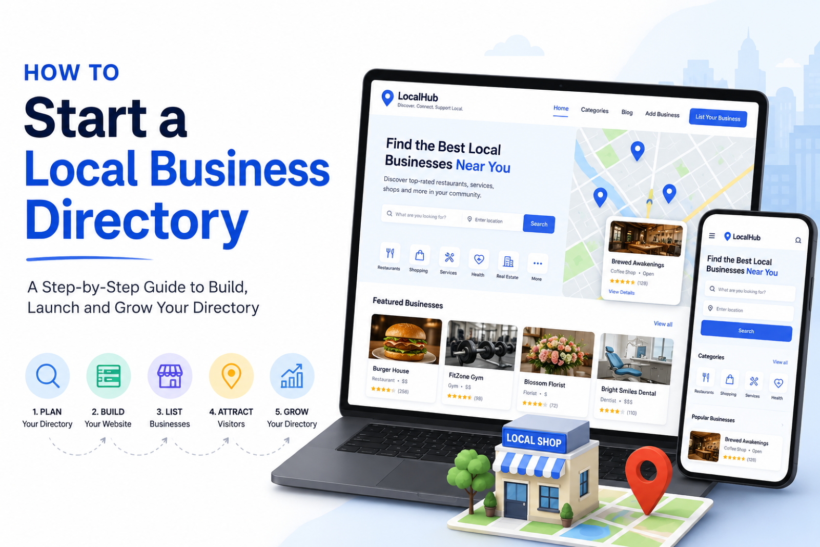 How to Start a Local Business Directory in 2026