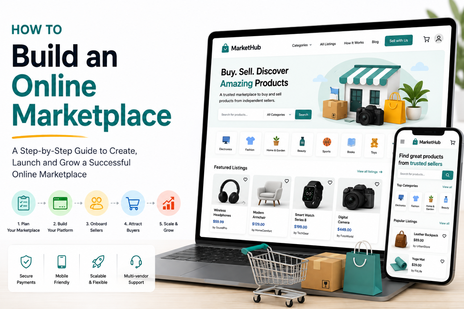 How to Build an Online Marketplace in 2026 (Without Code or a Commission)