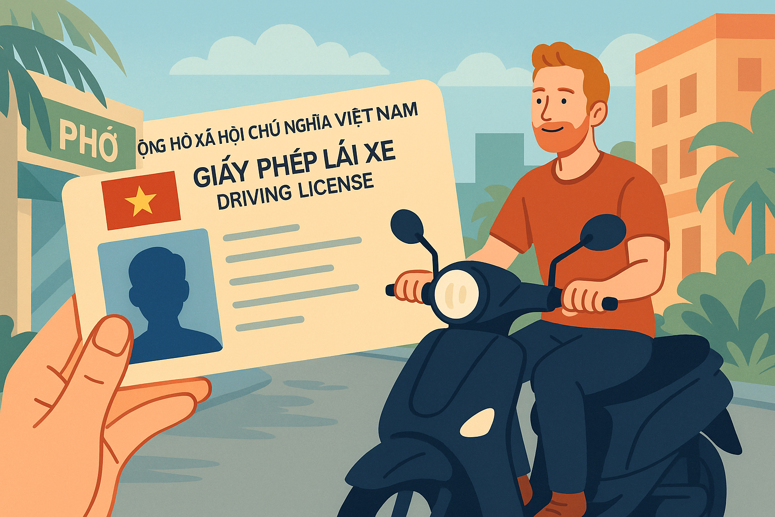 how to get a driving license in Vietnam 