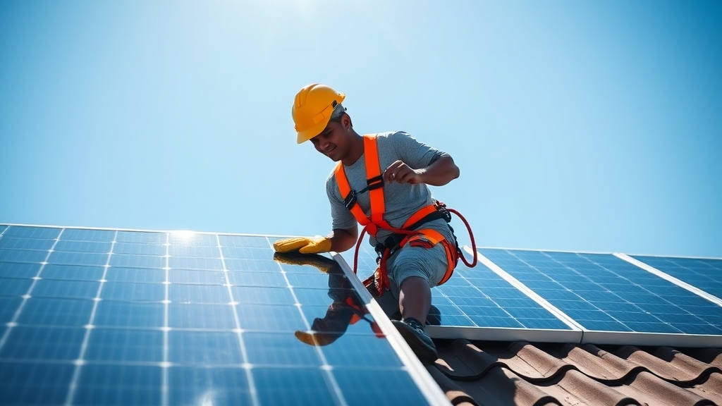 Safety Precautions for Cleaning Rooftop Solar Panels in the Philippines