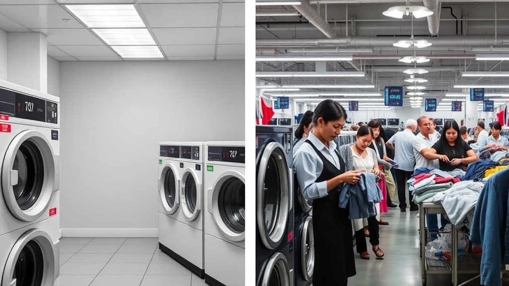 Laundry Service Franchises: Automated vs. Full-Service Models