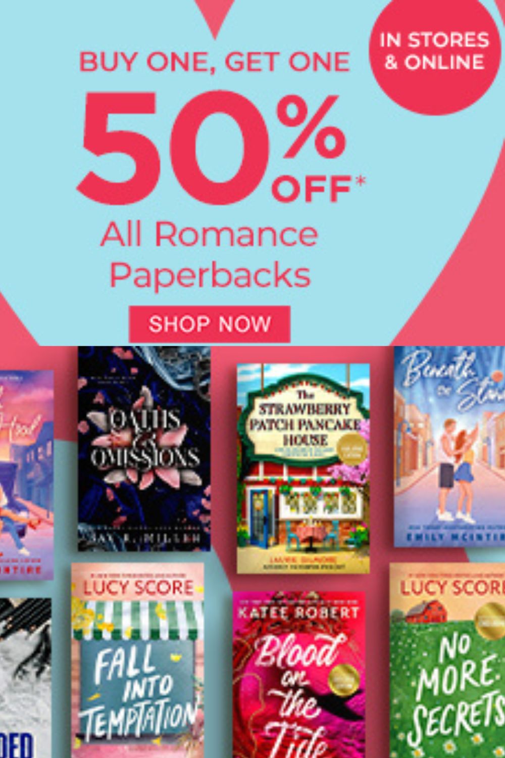 Romance Paperback Sale!