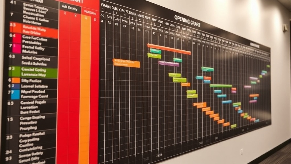 The Critical Path Method: Mapping Your Franchise Opening Timeline