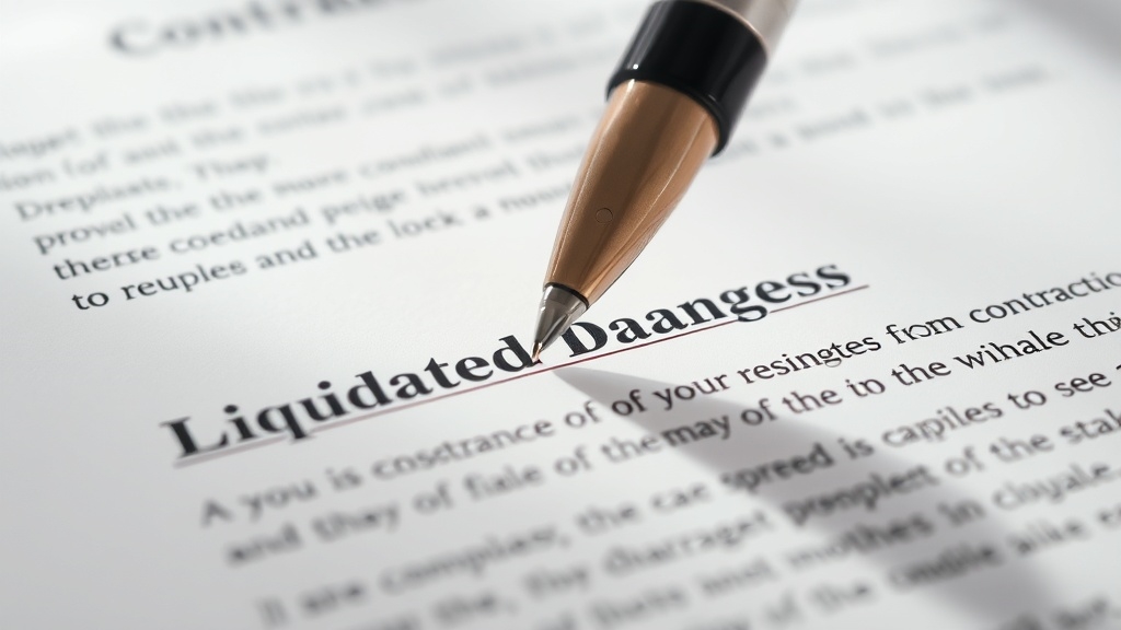 Understanding the "Liquidated Damages" Clause in Your Agreement