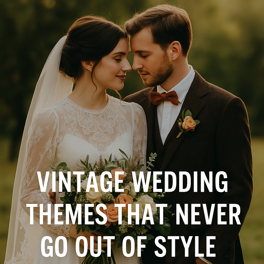Vintage Wedding Themes That Never Go Out of Style