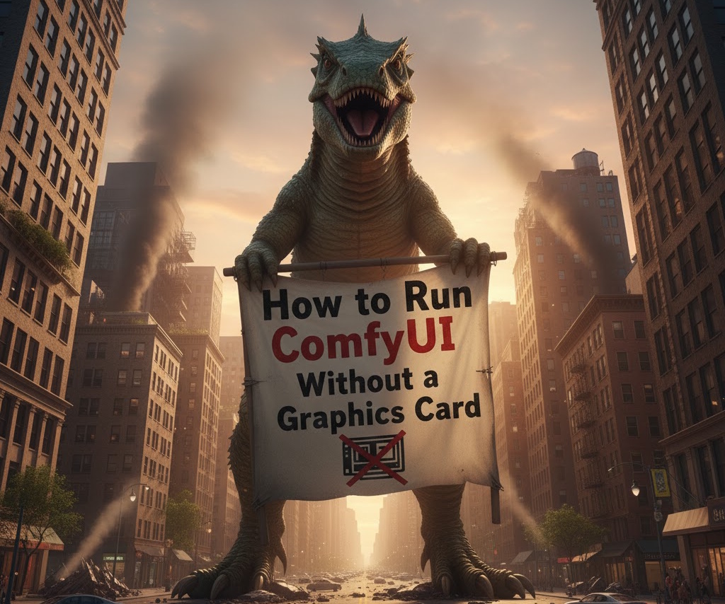 How to Run ComfyUI Without a Graphics Card