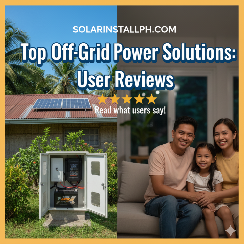 Top Off-Grid Power Solutions: User Reviews