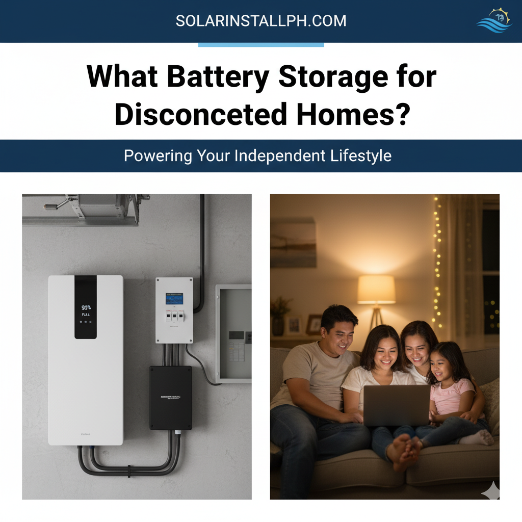 What Battery Storage for Disconnected Homes?