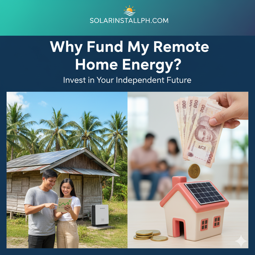 Why Fund My Remote Home Energy?