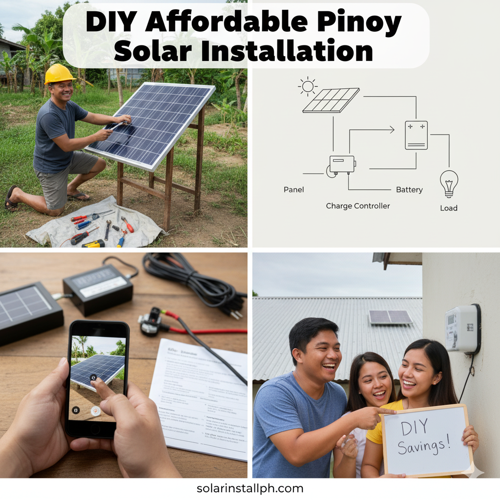 DIY Affordable Pinoy Solar Installation