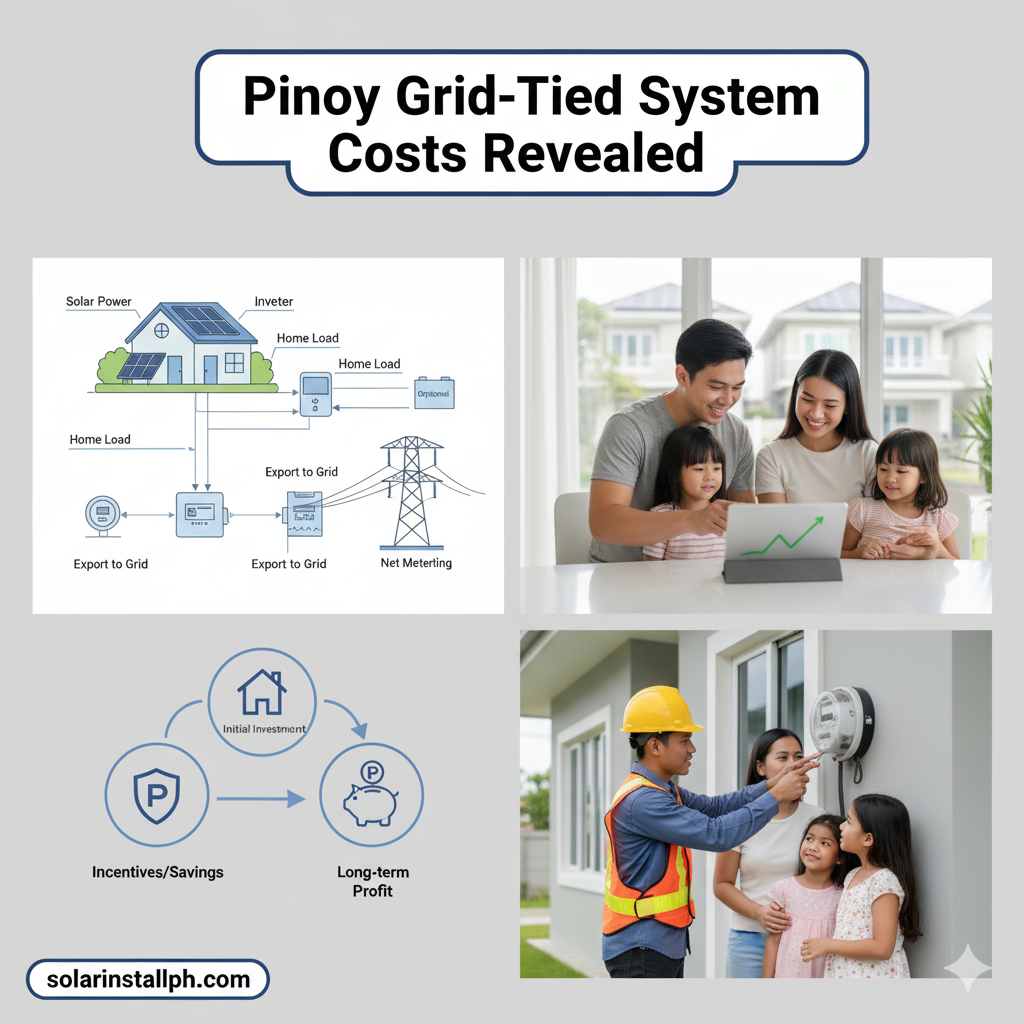 Pinoy Grid-Tied System Costs Revealed