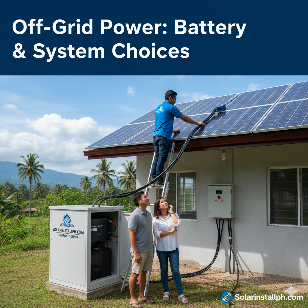 Off-Grid Power: Battery & System Choices