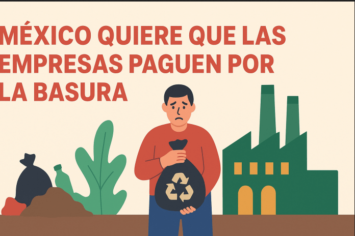 México prepara una ley para que las empresas paguen por la basura que dejan