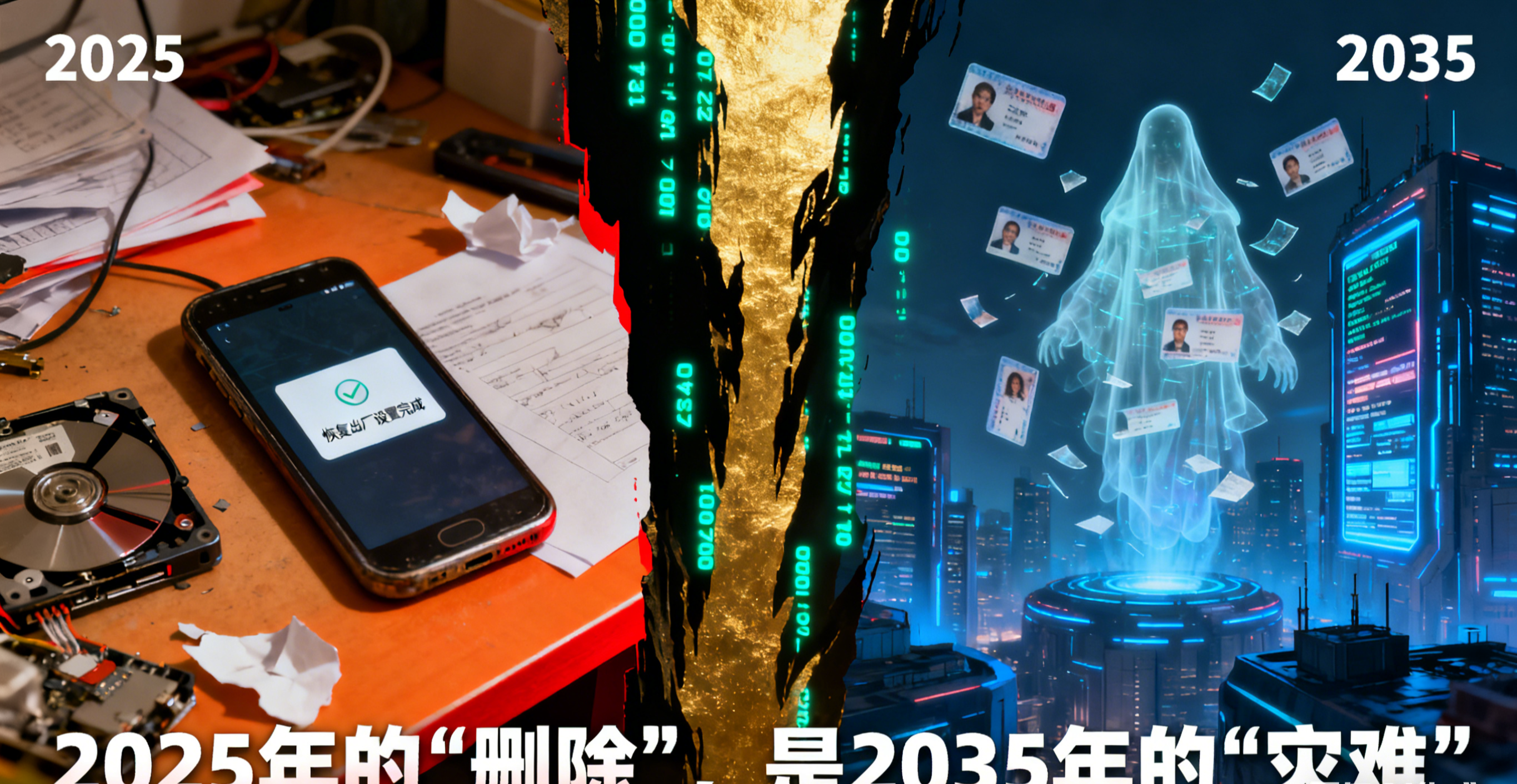 2035 年数字幽灵危机：被遗忘的销毁漏洞，正在吞噬数据时代的安全感