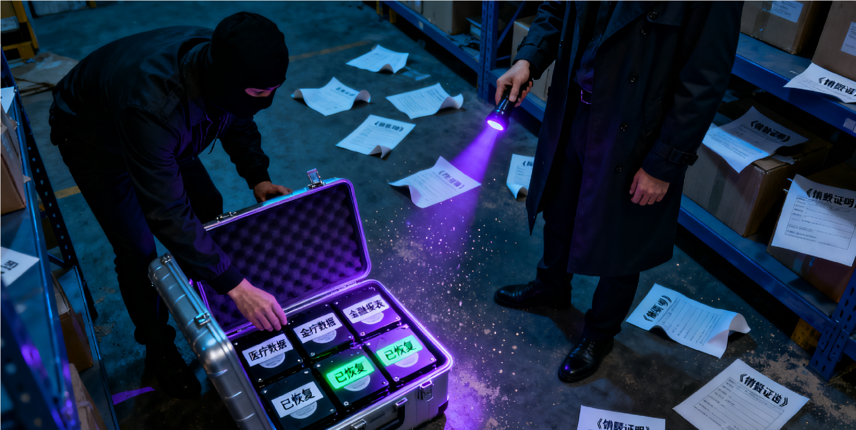 暗访数据销毁黑产：300 元就能买到 100G 企业机密，废旧硬盘成 “提款机”