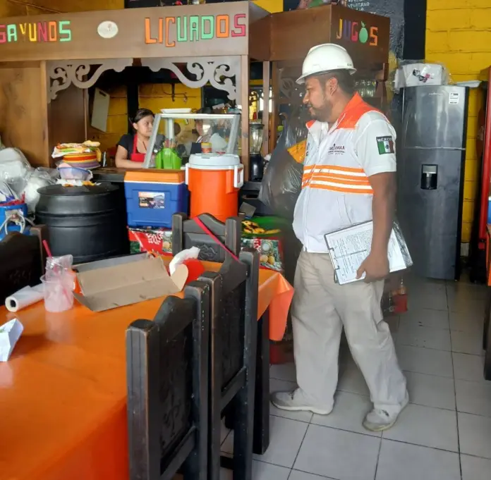 Protección Civil Refuerza la Seguridad en Carnicerías y Departamentales Ante la Afluencia de Fin de Año