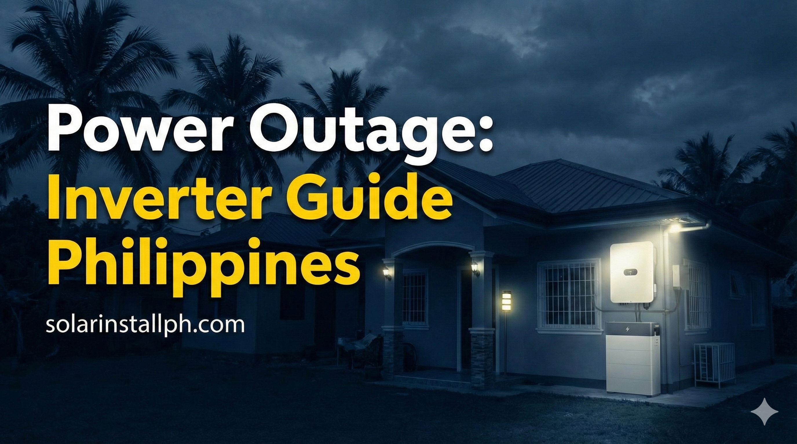 Power Outage: Inverter Guide Philippines