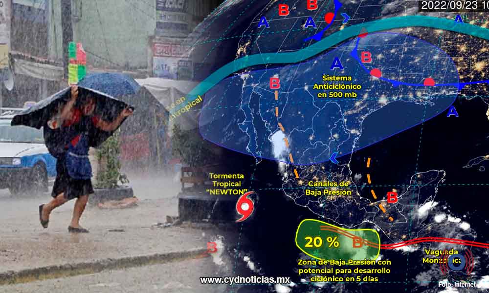 Prevén lluvias y calor en Chiapas
