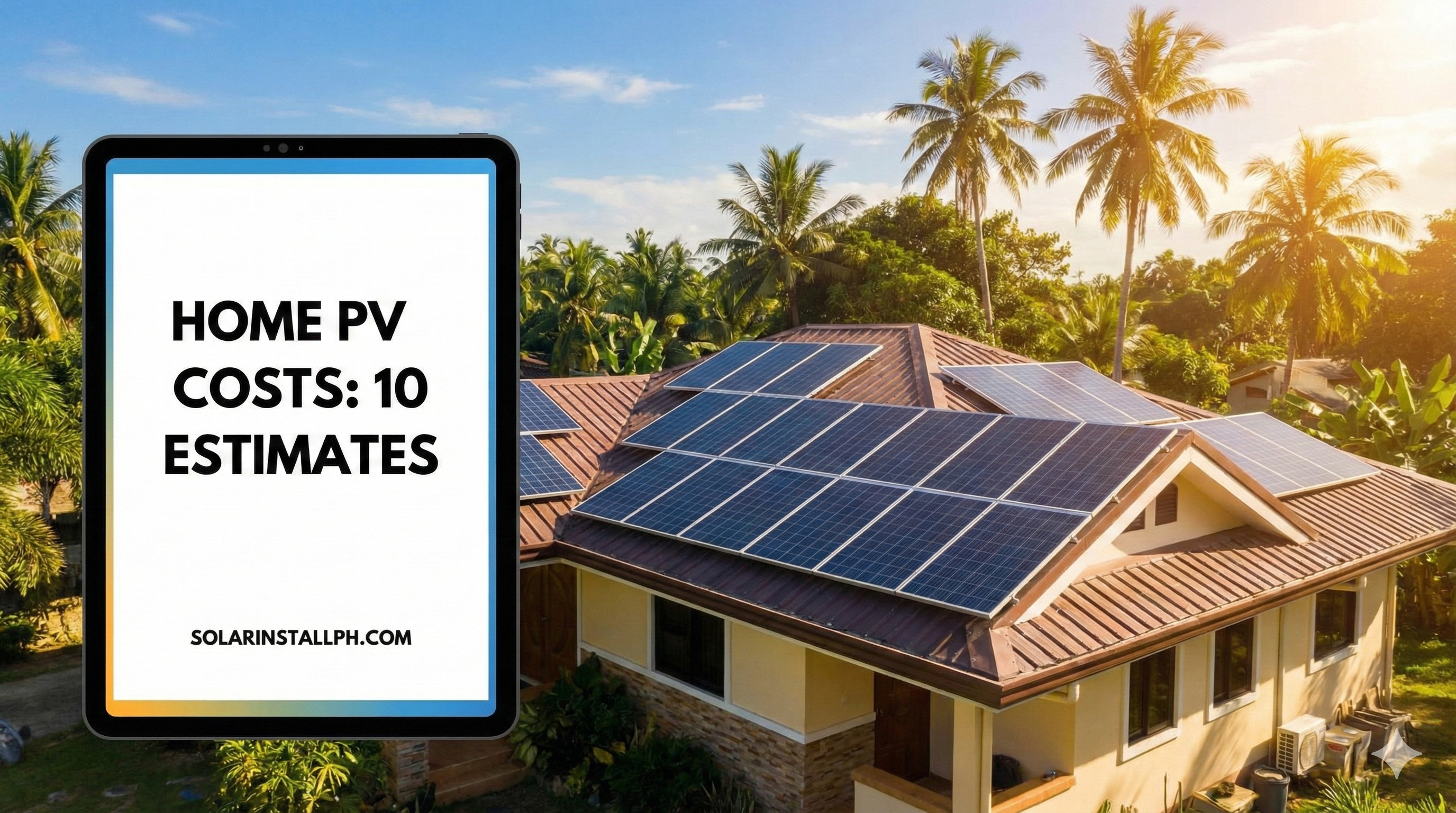 Home PV Costs: 10 Estimates
