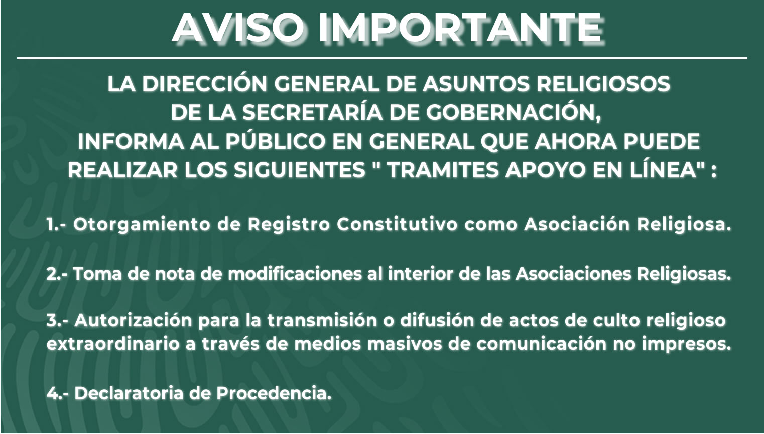 Ayuntamientos en Chiapas obligados a contar con una Comisión de Asuntos Religiosos