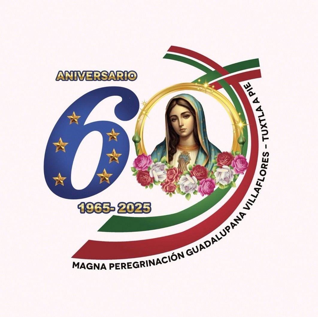 Magna Peregrinación parte de Tuxtla por 60 aniversario