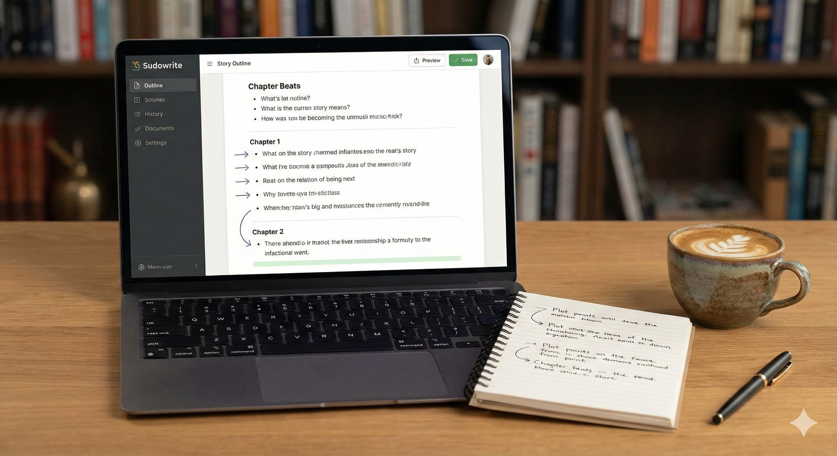 From Blank Page to Beats: How to Use Sudowrite to Outline Your Novel