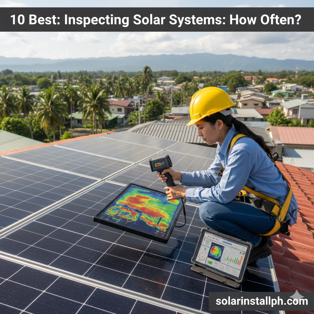 10 Best: Inspecting Solar Systems: How Often?