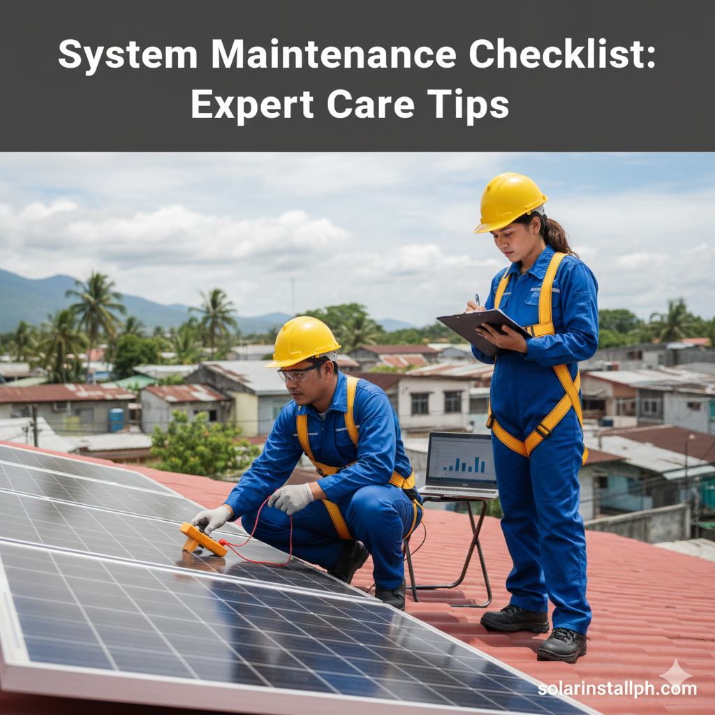 System Maintenance Checklist: Expert Care Tips