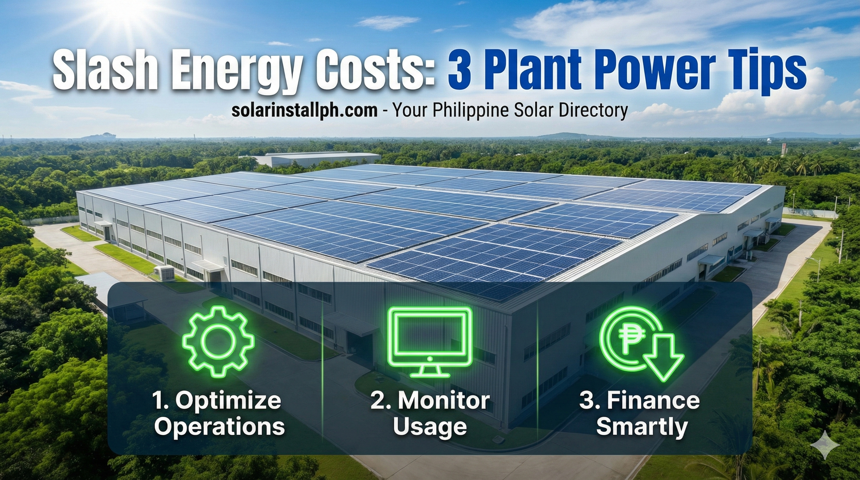 Slash Energy Costs: 3 Plant Power Tips