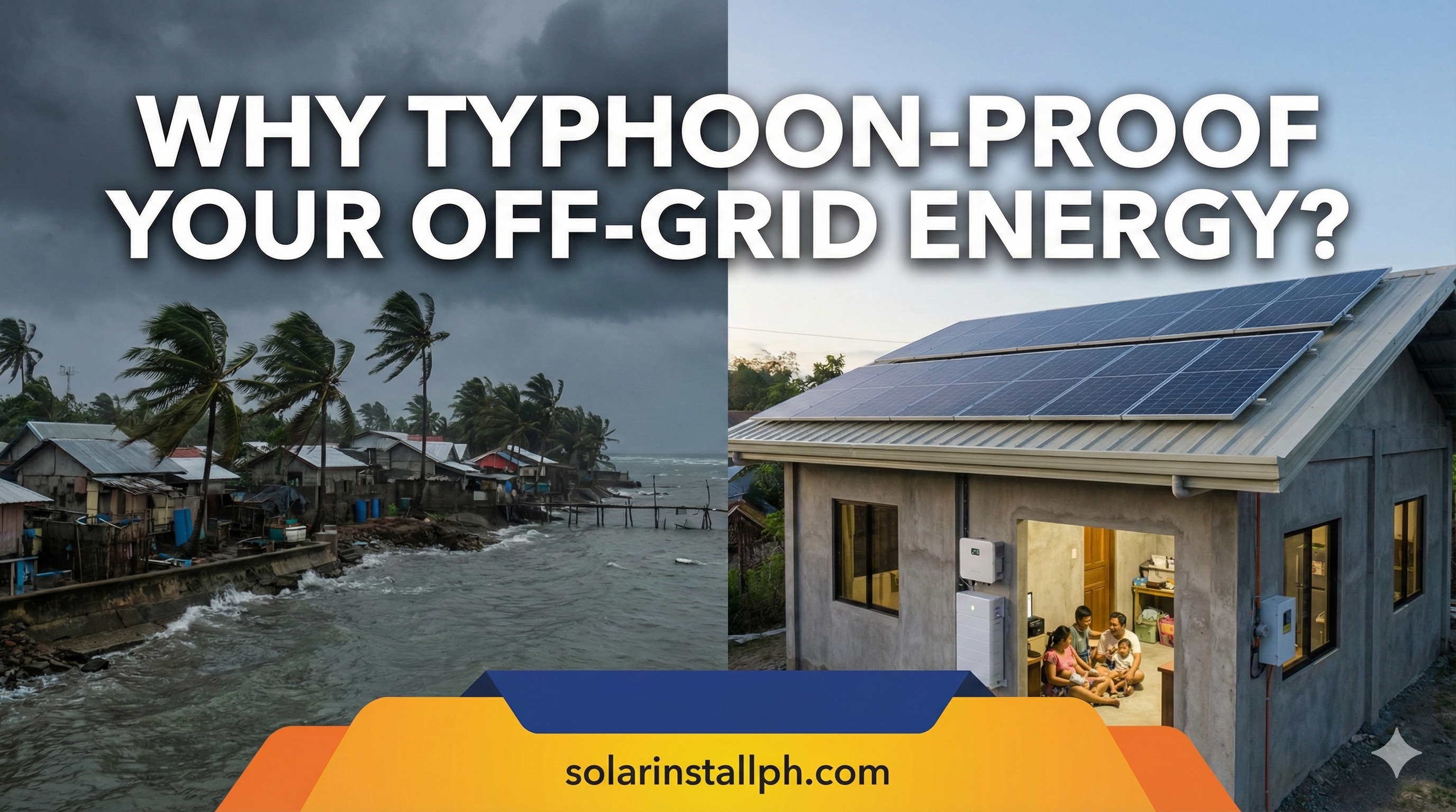 Why Typhoon-Proof Your Off-Grid Energy?