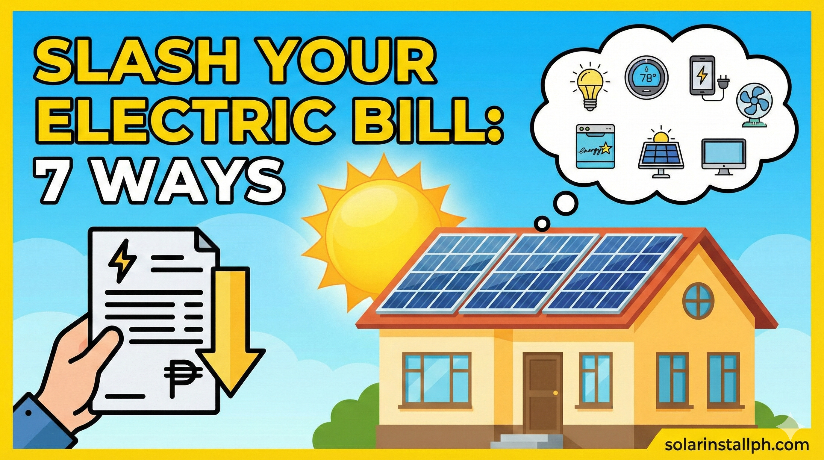 Slash Your Electric Bill: 7 Ways