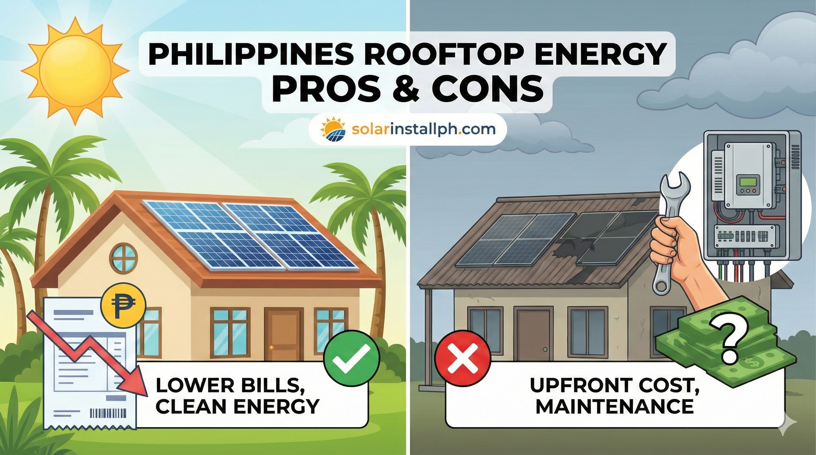 Philippines Rooftop Energy Pros & Cons
