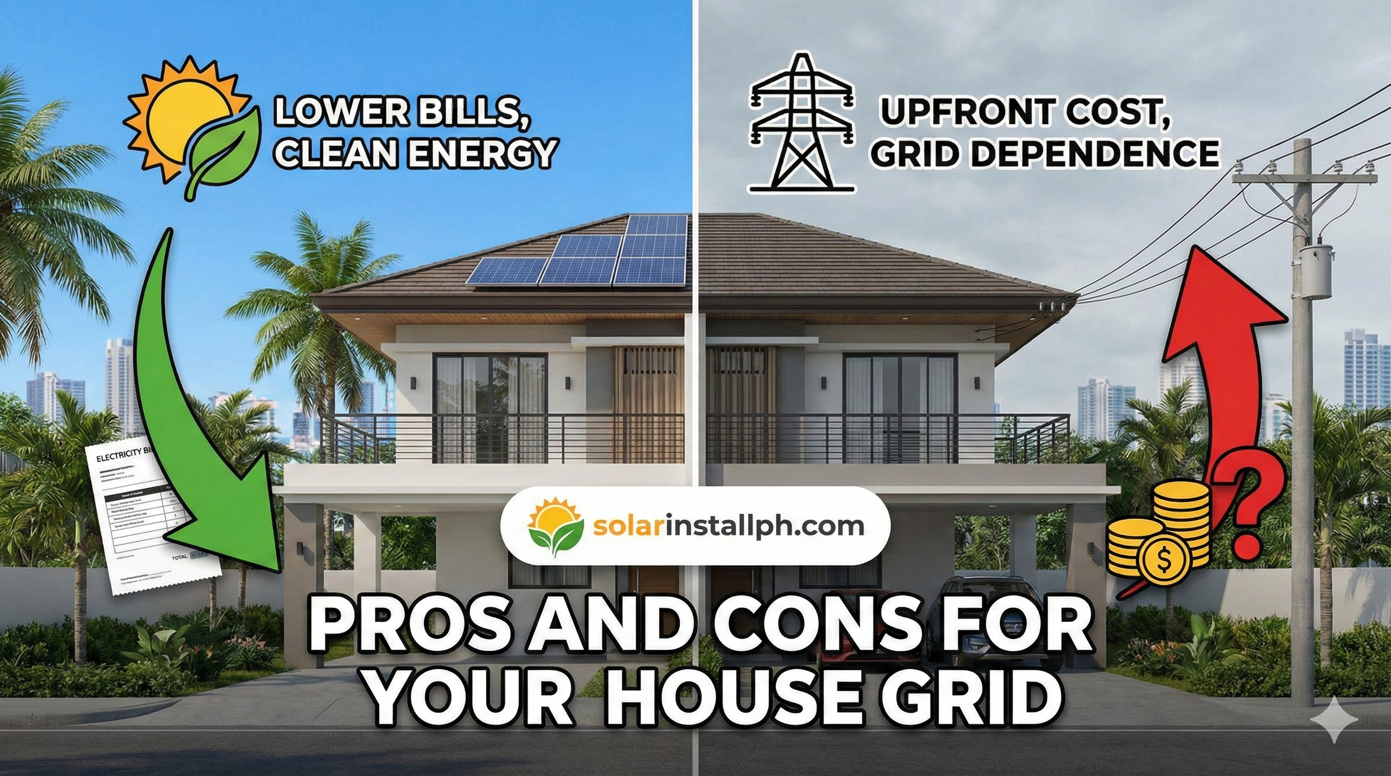 Pros and Cons for Your House Grid