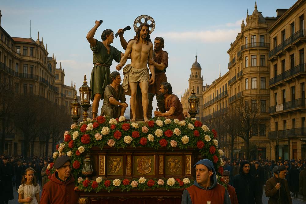 Exposición colectiva revive la historia de San Sebastián