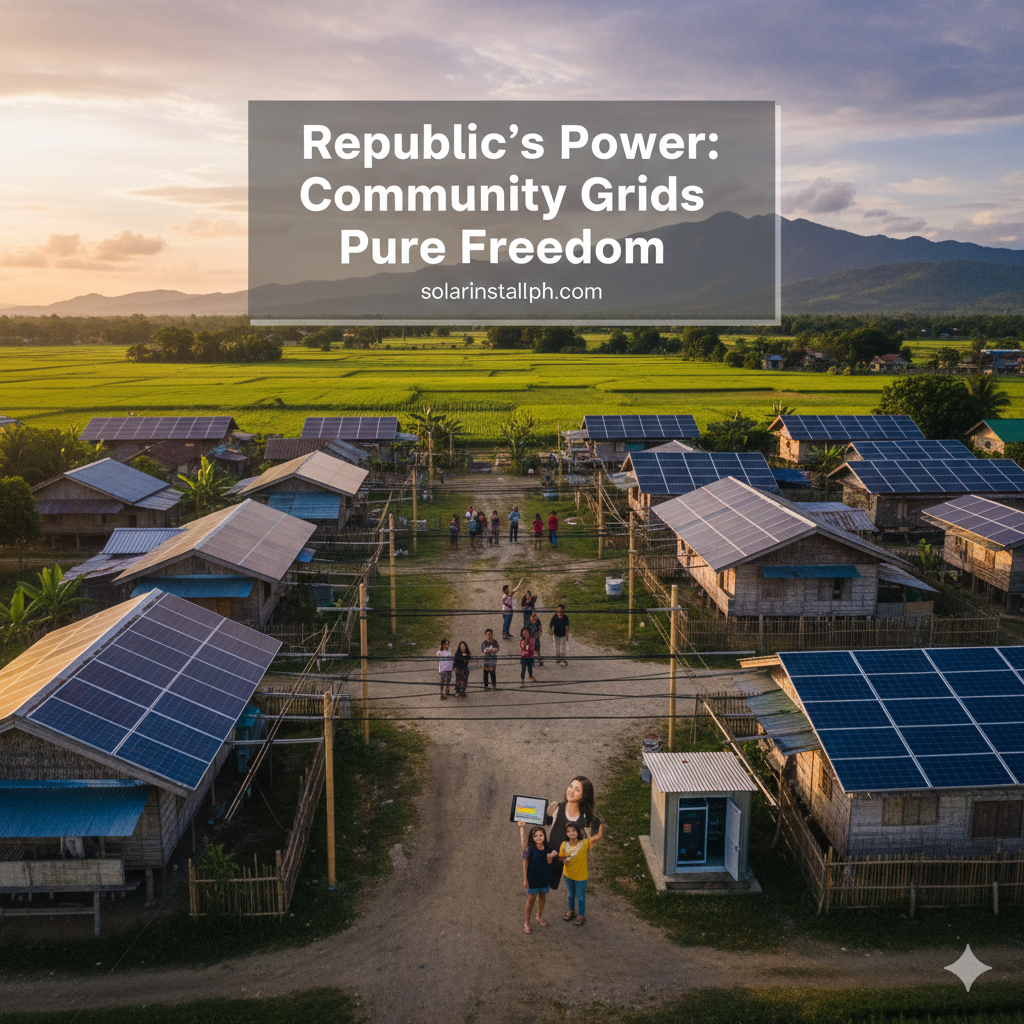 Republic's Power: Community Grids Pure Freedom