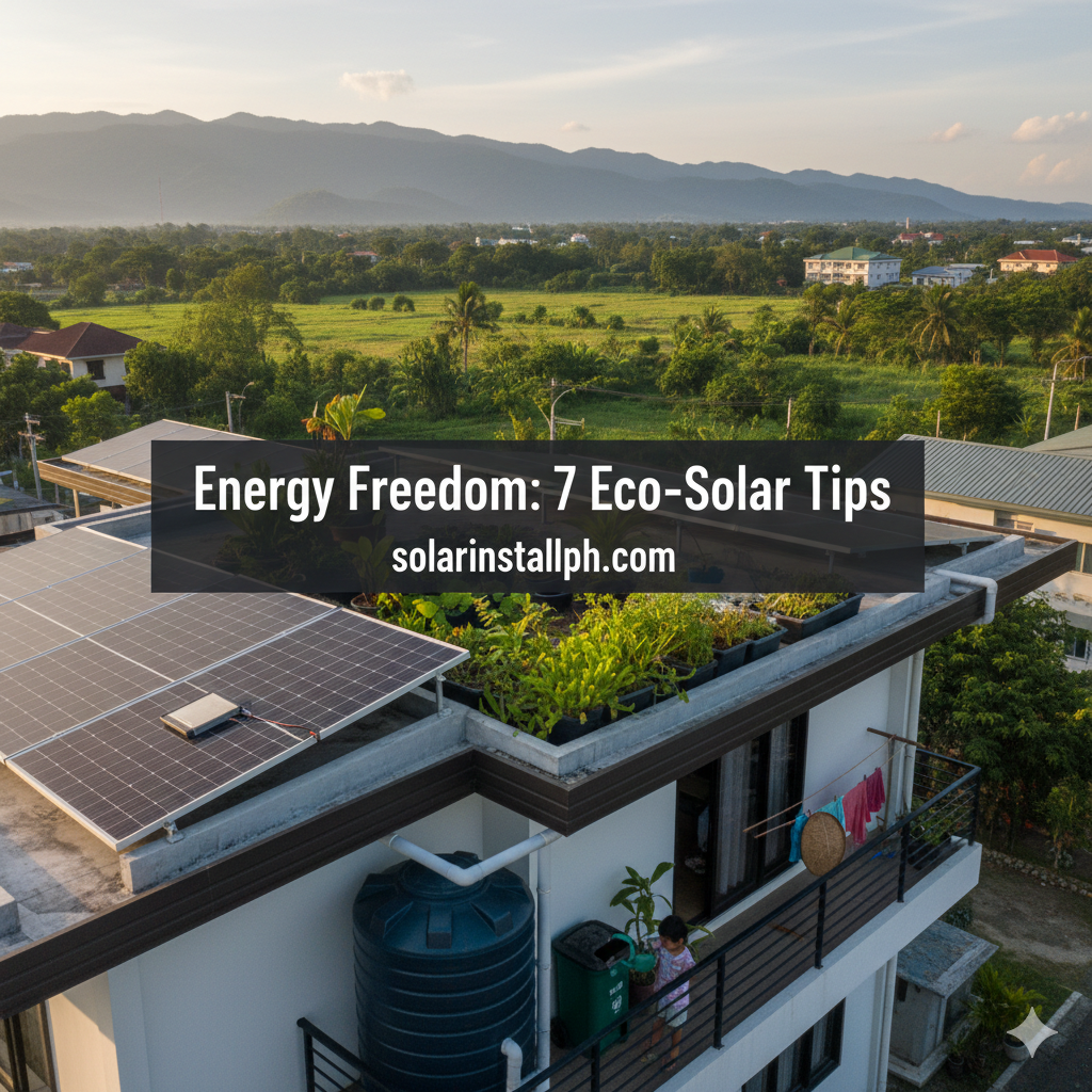 Energy Freedom: 7 Eco-Solar Tips