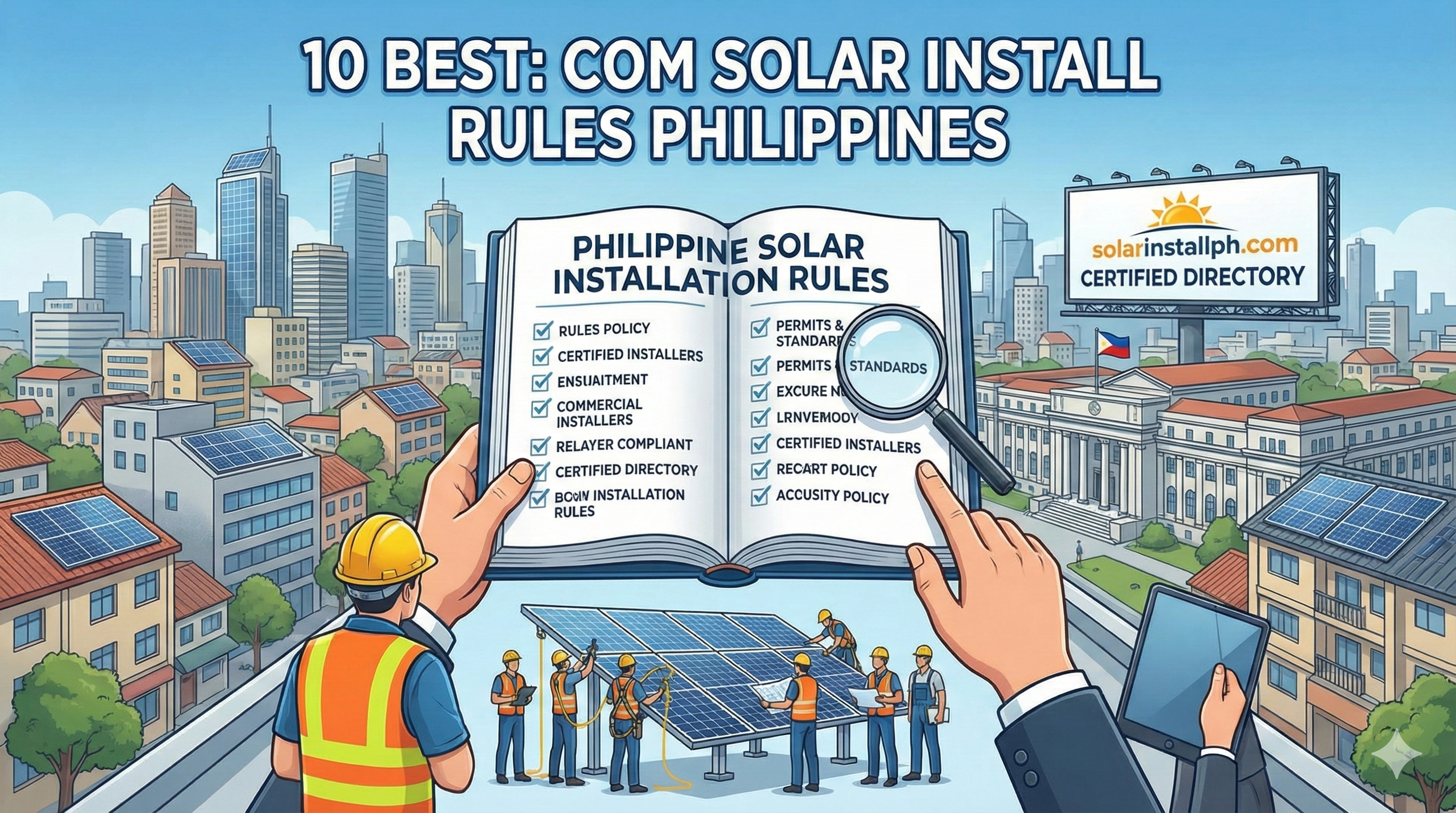 Community Solar Installation Requirements Philippines: 10 Rules for 2026