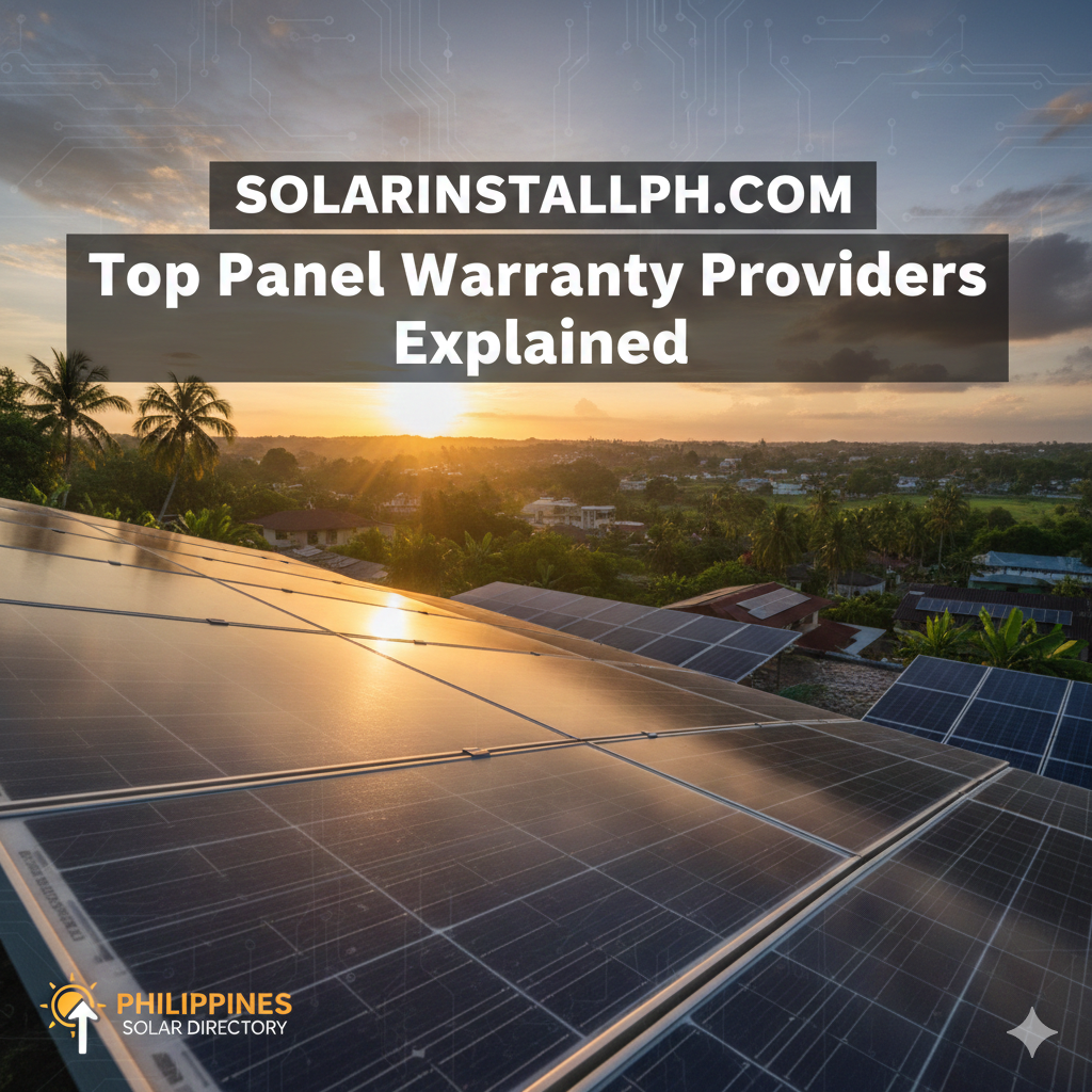 Top Solar Panel Warranty Providers in the Philippines