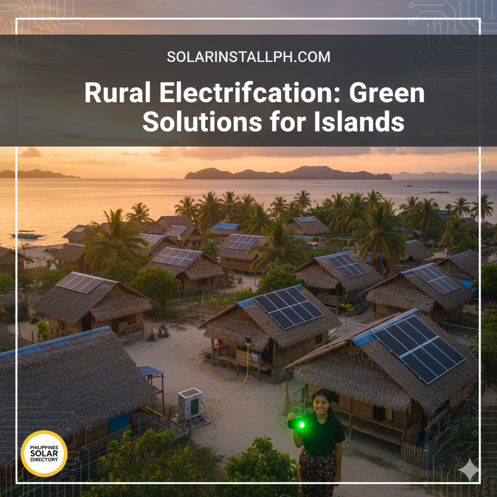 Rural Electrification: Green Solutions for Islands