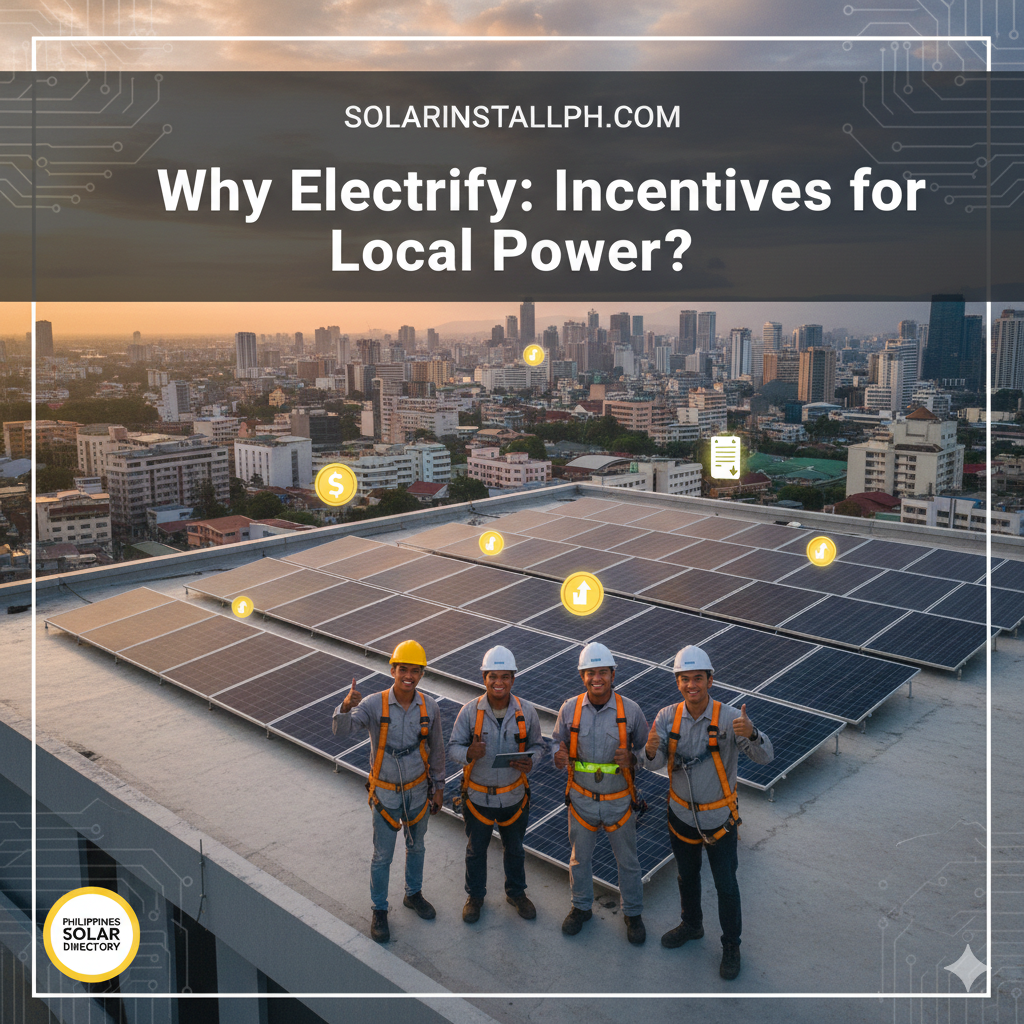 Why Electrify: Incentives for Local Power?