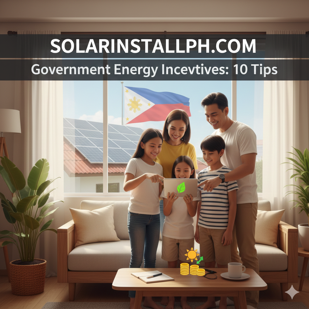 Government Energy Incentives: 10 Tips