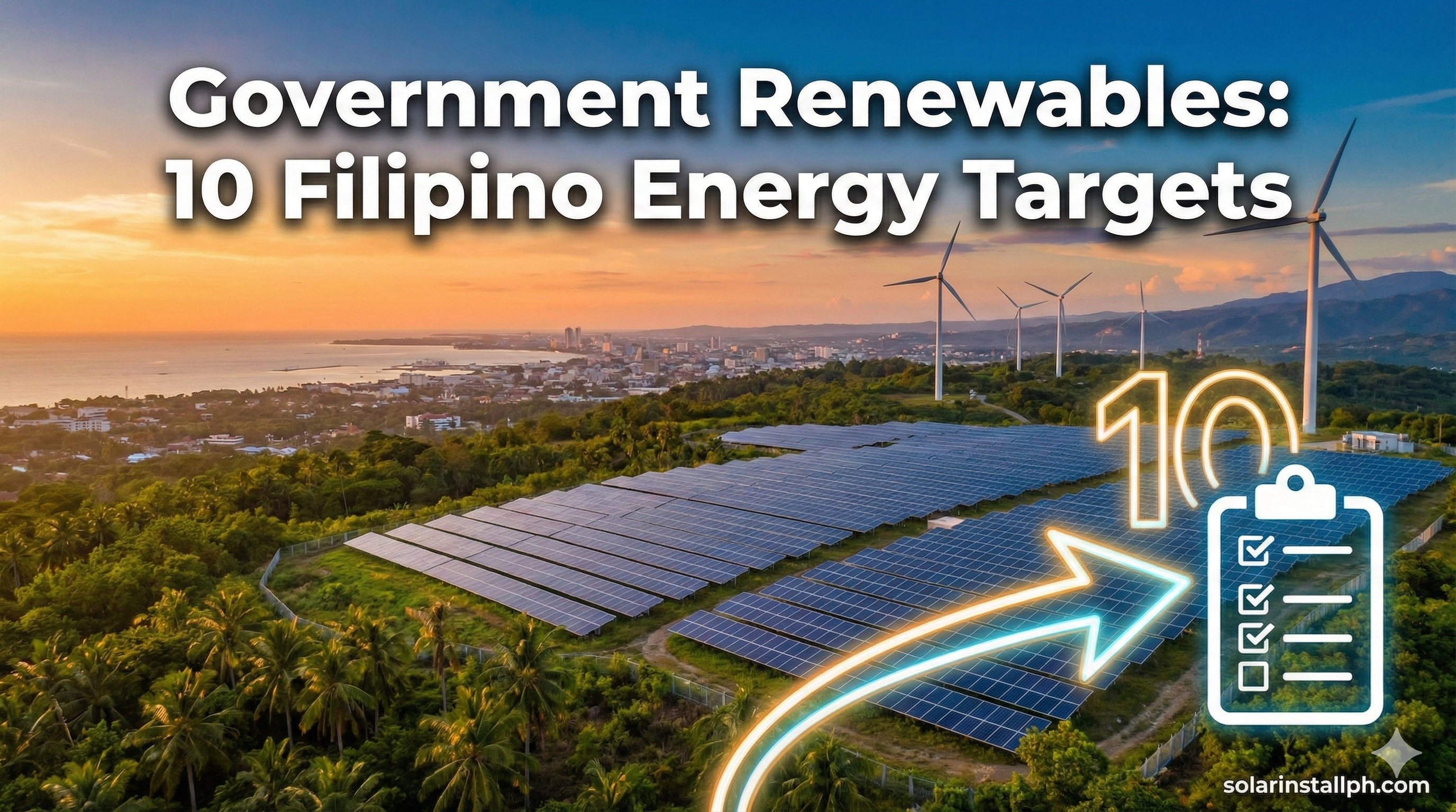Government Renewables: 10 Filipino Energy Targets