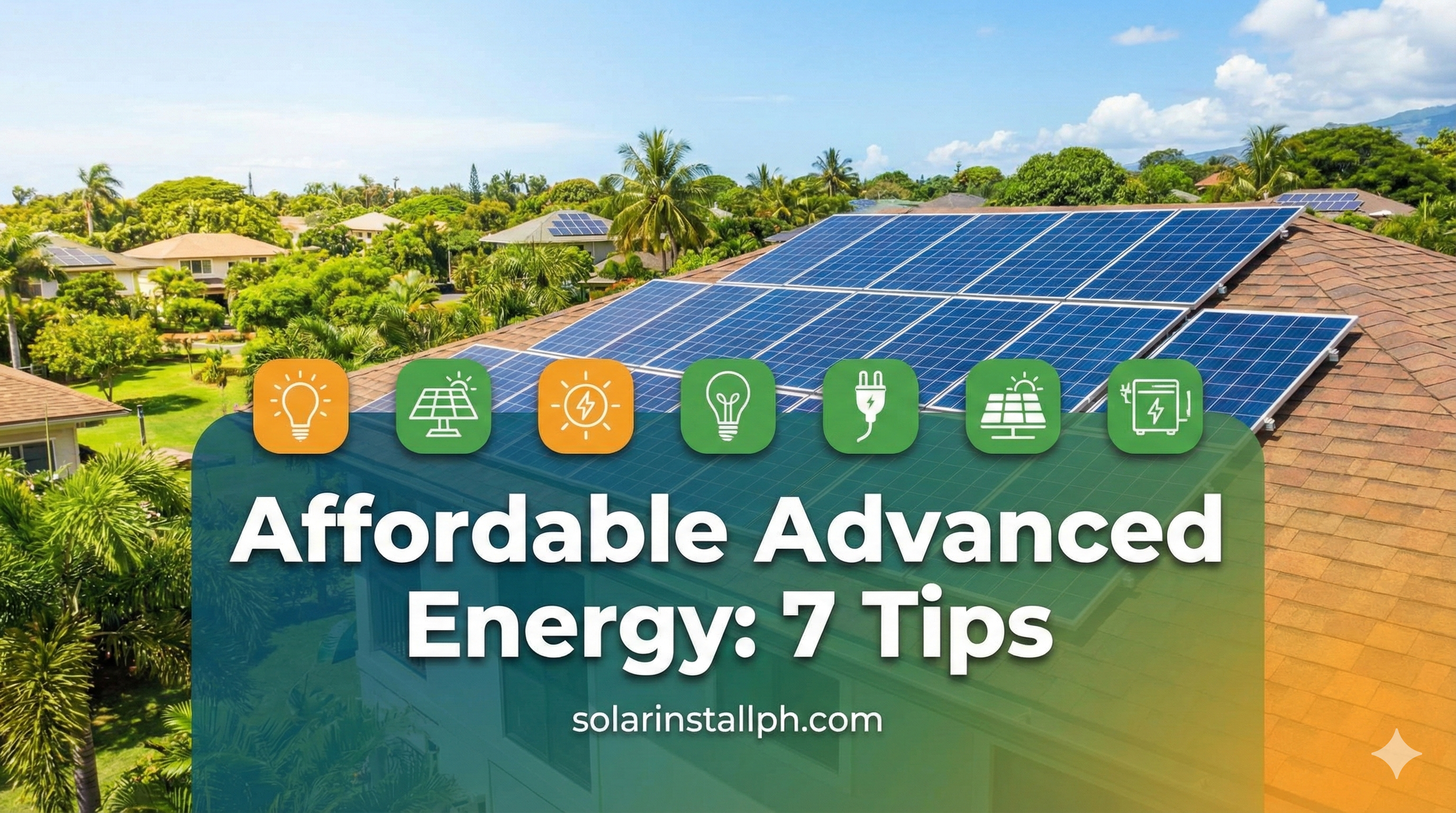 Affordable Advanced Energy: 7 Tips