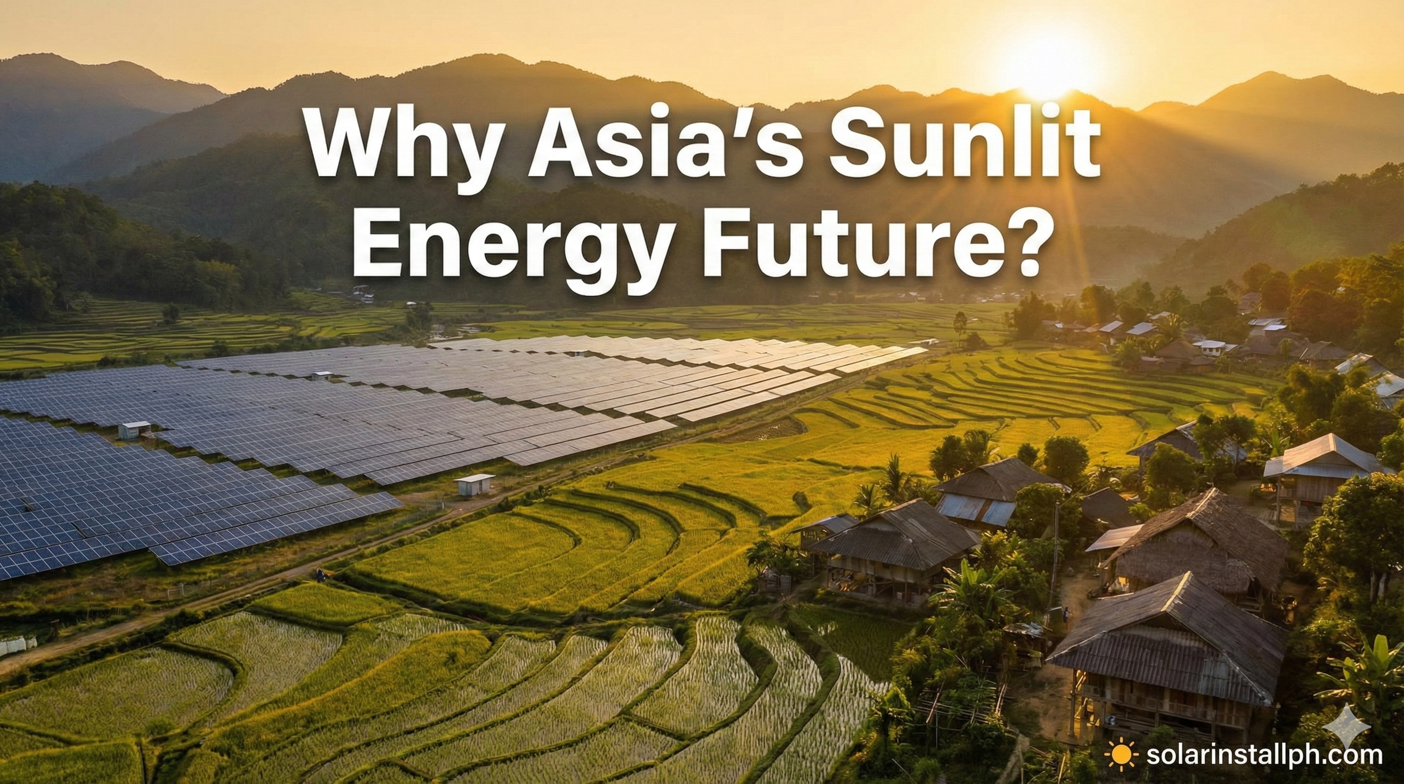 Why Asia's Sunlit Energy Future?