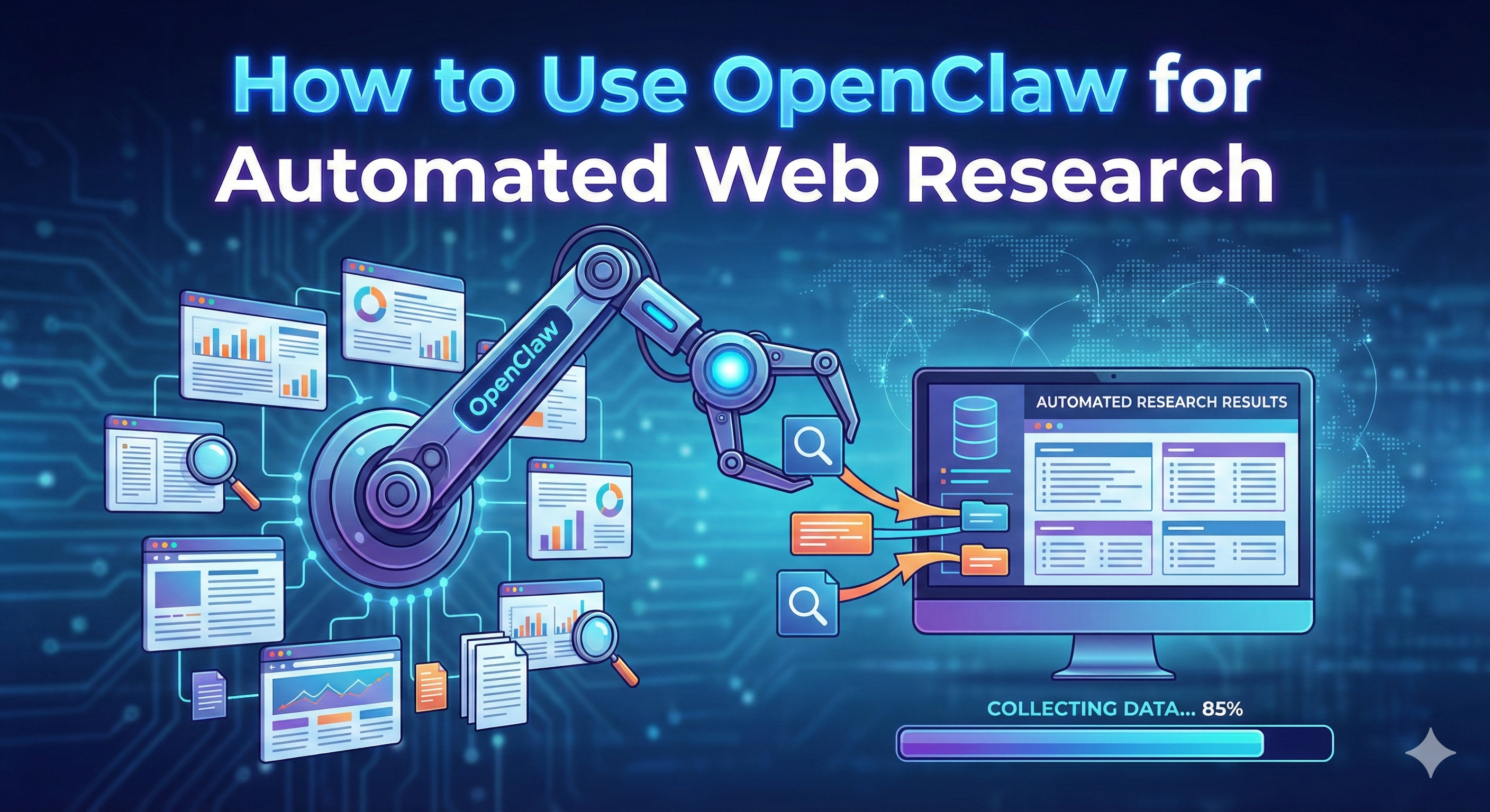 How to Use OpenClaw for Automated Web Research