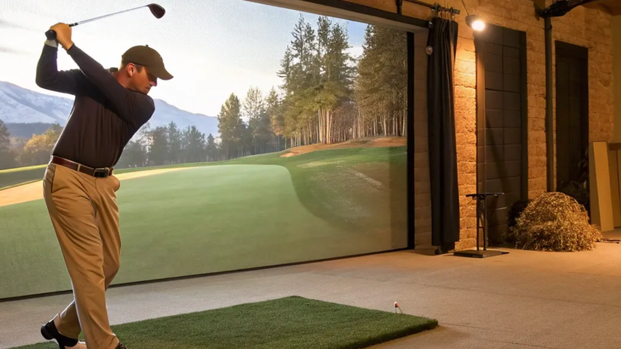 Golf Simulator Setup Dimensions: Minimum Space Requirements for a Home Simulator