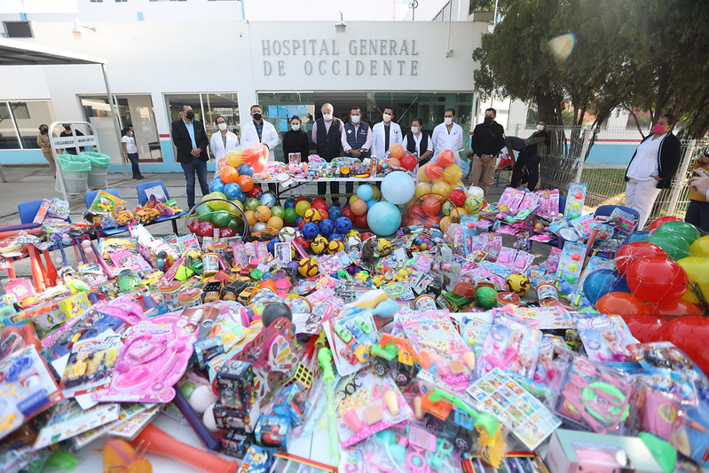 Impulsan colecta para llevar juguetes a niñas y niños hospitalizados en Tuxtla