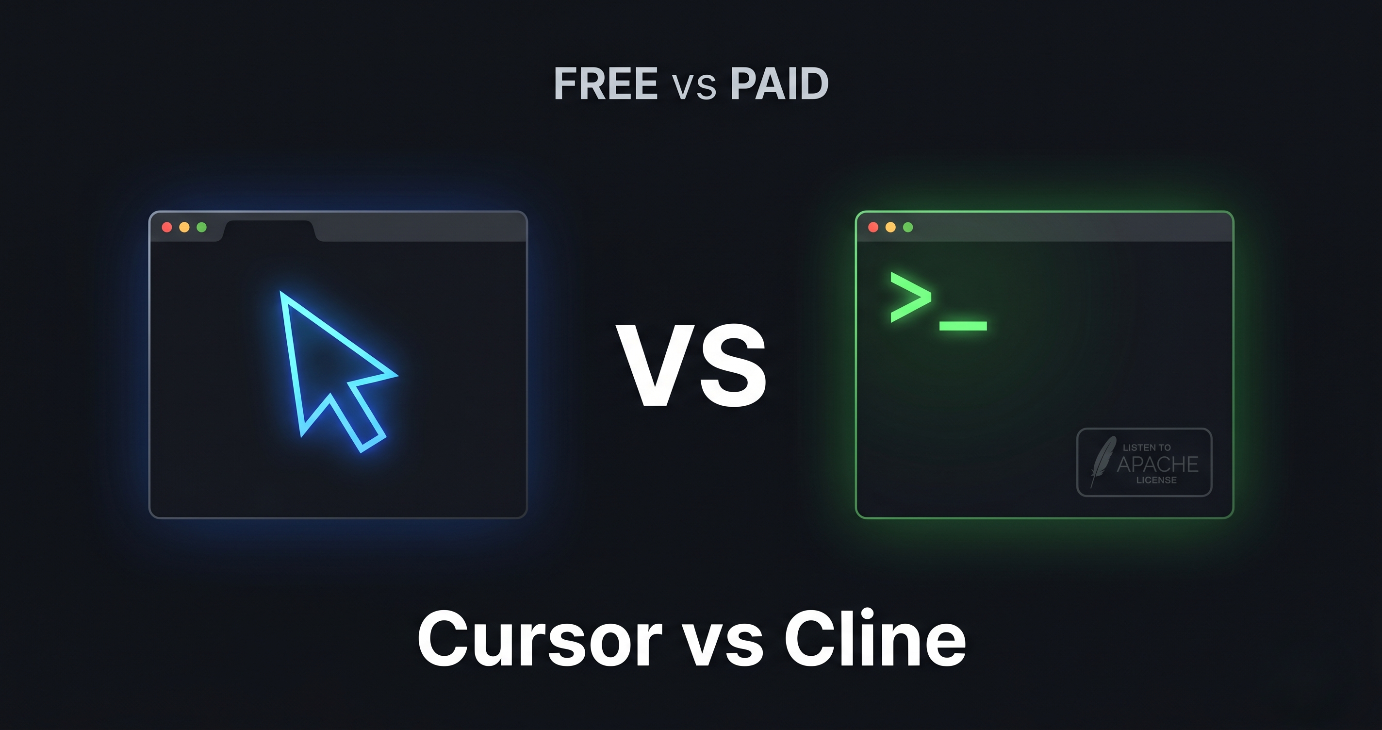 Cursor vs Cline (2026): Paid IDE vs Free Open-Source Agent — Which Wins?