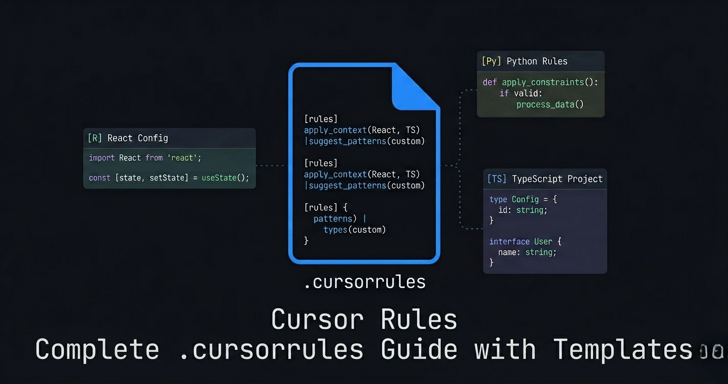 Cursor Rules: Complete .cursorrules Guide with Templates (2026)