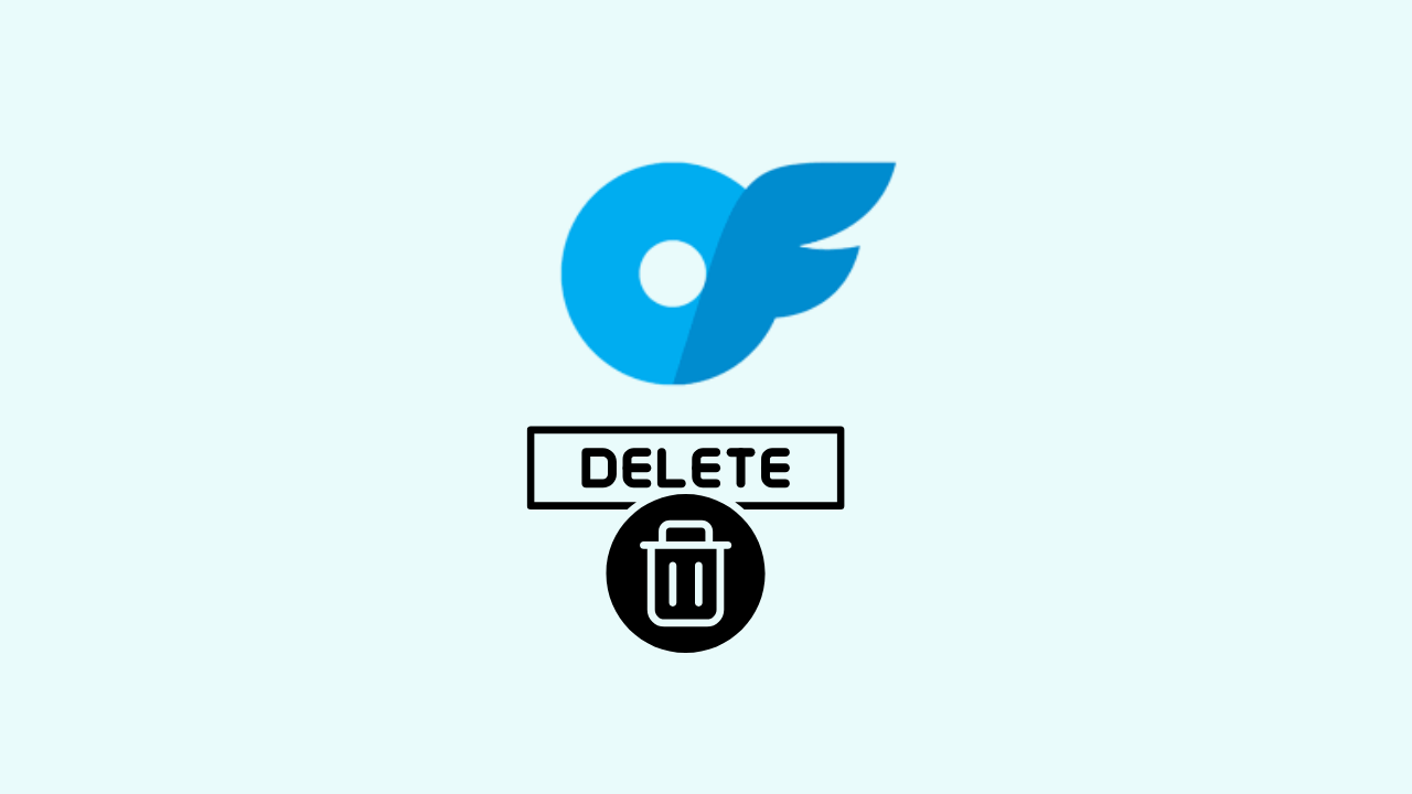 How to delete an OnlyFans account